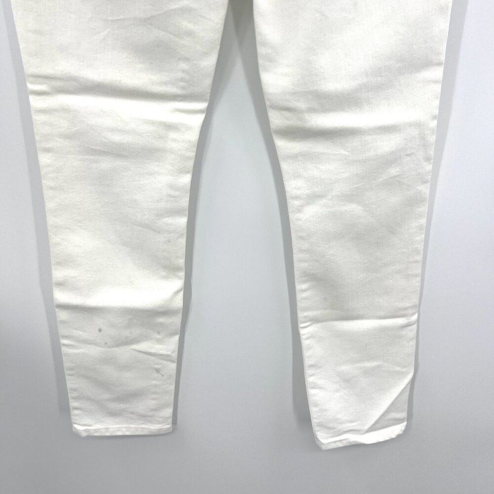 J.Crew Toothpick Skinny White Jeans Women's 26 - Picture 8 of 9